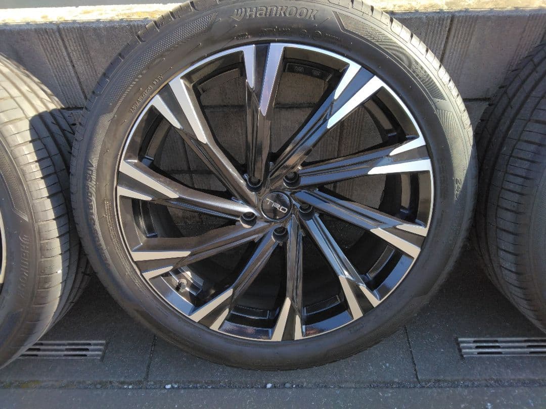 80ハリアー・TRD 20インチセット　引き取り限定