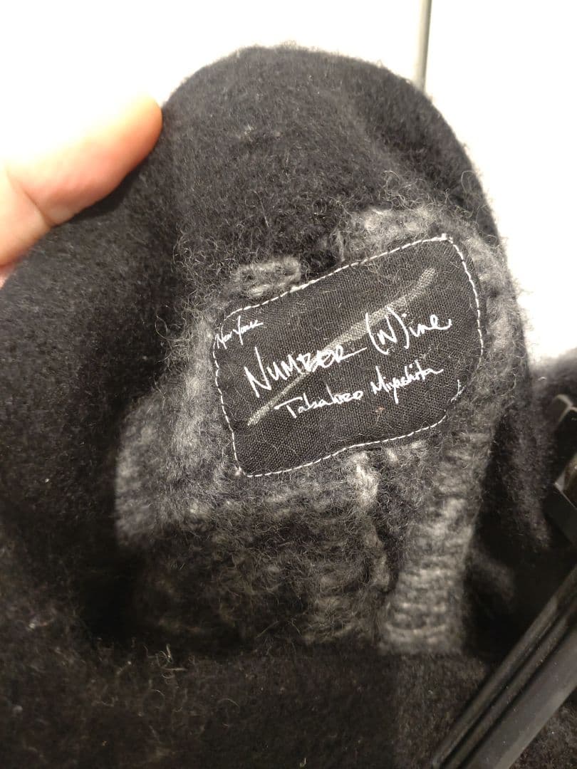 上質カシミア素材【ナンバーナイン】07AWハーフパンツ2デニム宮下貴裕ソロイスト