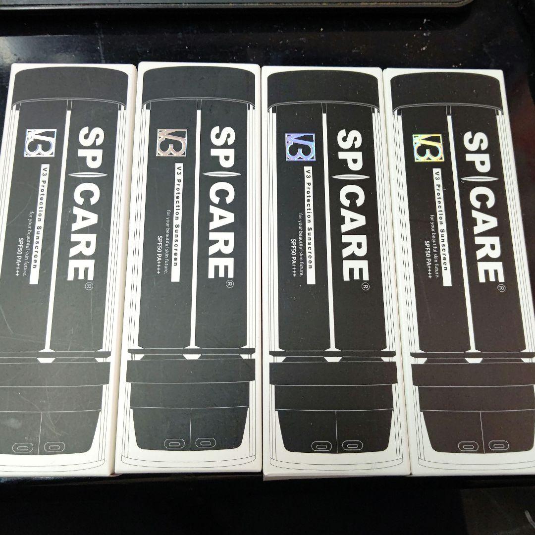 未使用　spicare v3 protection sunscreen 4本