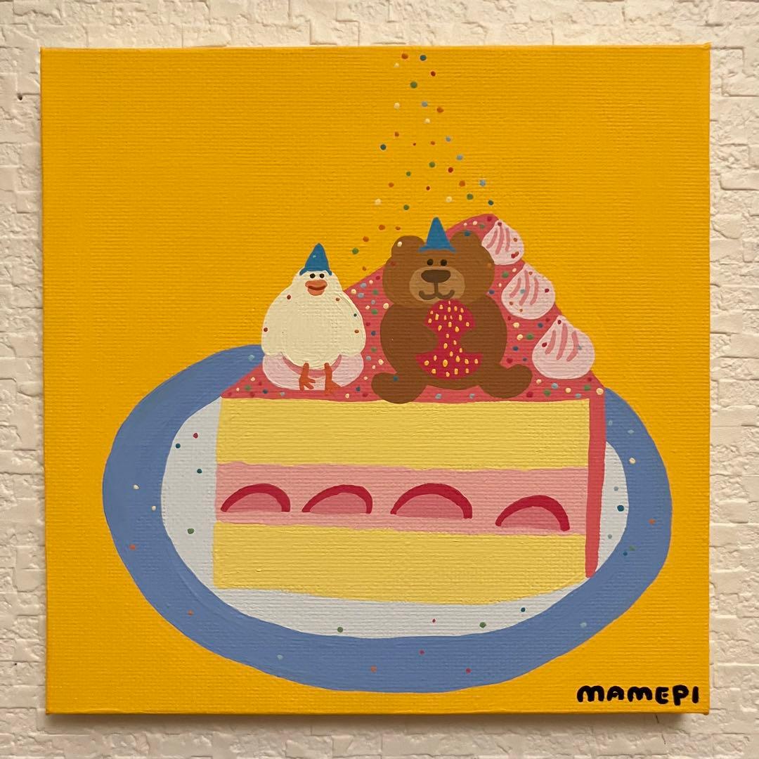 ルッコラ　6枚セット　原画　アクリル画