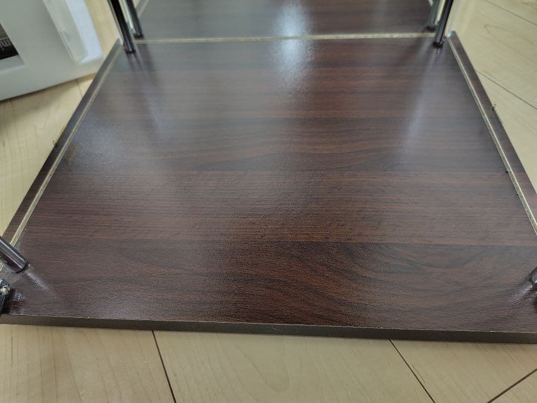 フィギュアケース コレクションケース　ガラス　3段　背面ミラー