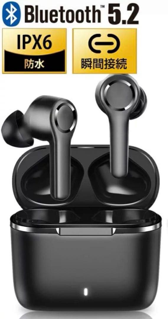 期間限定10%オフ✨Soumis ワイヤレスイヤホン Bluetooth 5.2