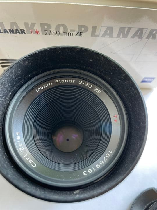 Carl Zeiss マクロプラナーT２／５０ｚｅ元箱付き