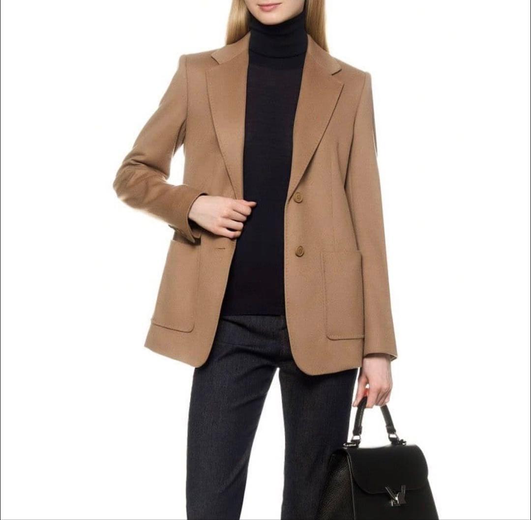 マックスマーラSTUDIO [クラン] ピュア ウール ジャケット