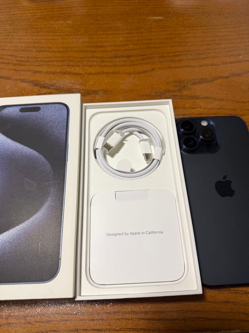 iPhone 15 Pro Max 256GB ブルーチタニウム SIMフリー