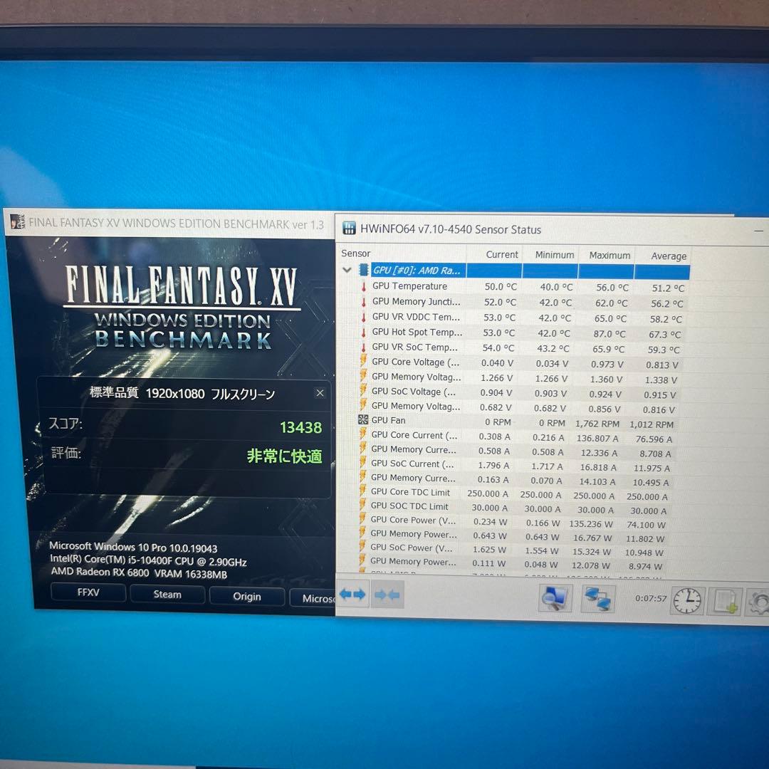RX6800 PHANTOM GAMING マイニング落ち
