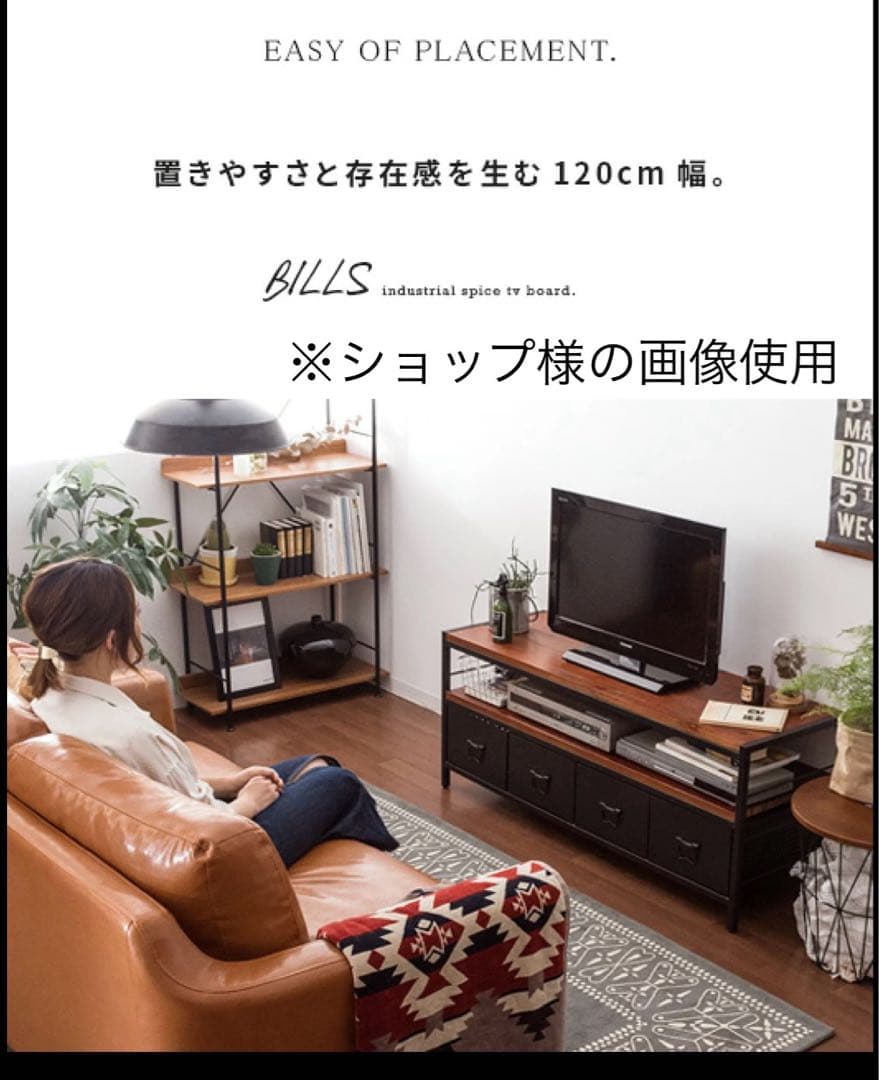 【組立完成品】テレビ台 テレビボード アイアン　スチール