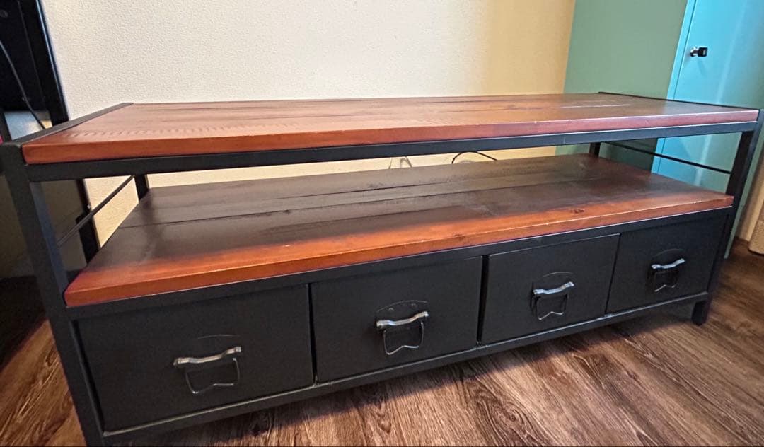 【組立完成品】テレビ台 テレビボード アイアン　スチール