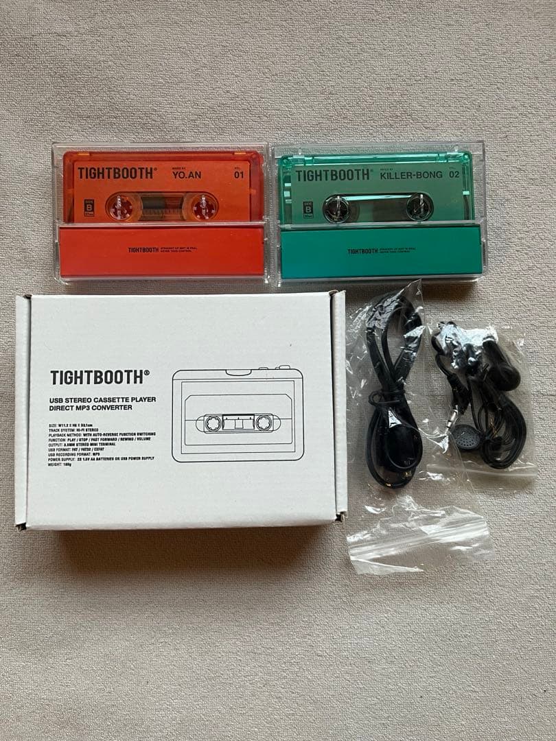 【超レア】TIGHTBOOTH CassettePlayer Walkman完品