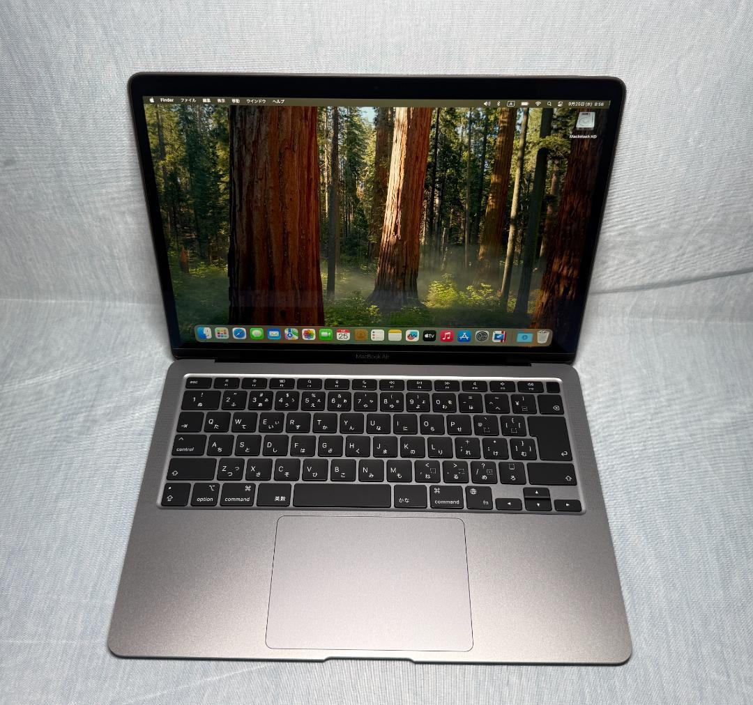 新品同様 MacBook Air 2020 CPU M1 8G SSD 512G