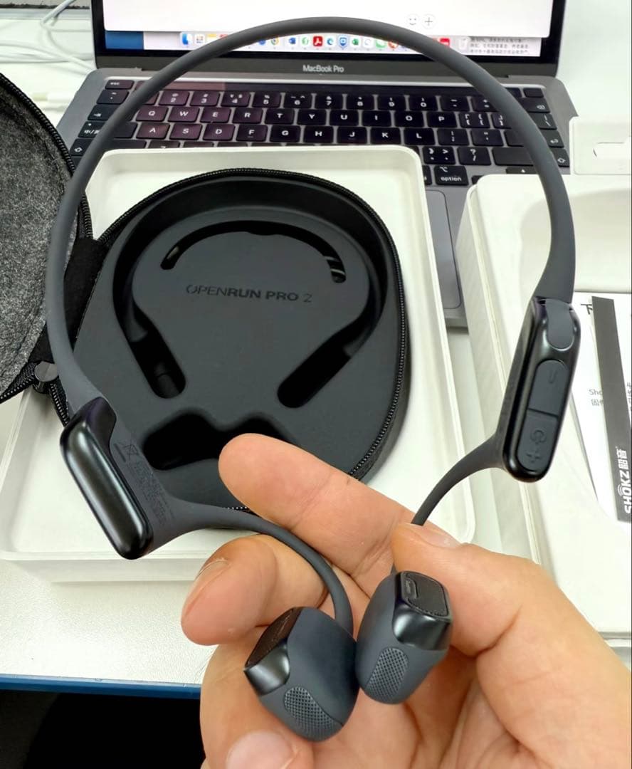 【新品未開封】SHOKZ Open Run Pro 2 ブラック 一年間保証付き
