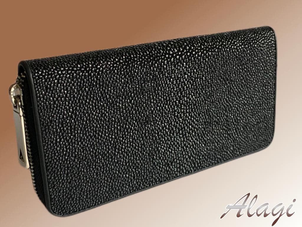 ★あーこ★【新品・高級品】ガルーシャ長財布　キャビア　2点セット