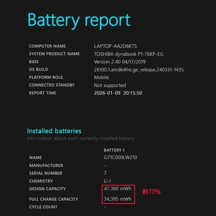 美品！Dynabook T6/K 第8世代Core i7 [423]
