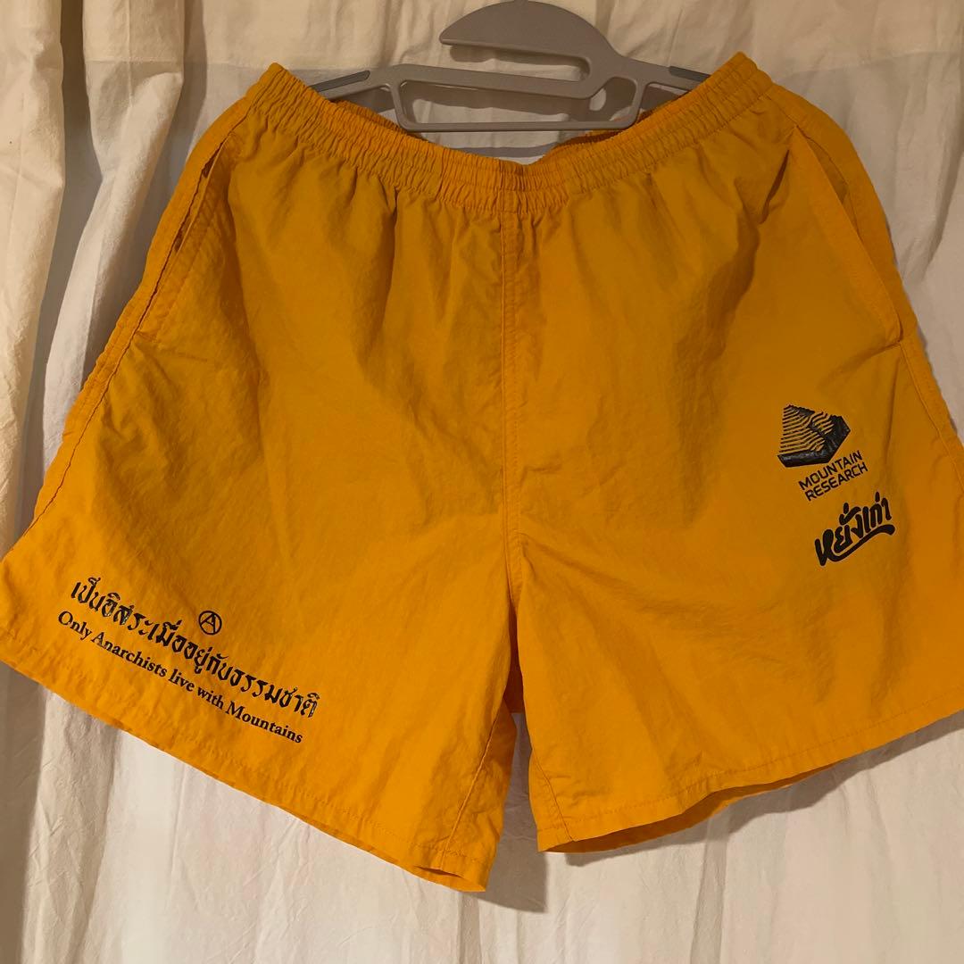 影響亜細亜　ハーフパンツ　マウンテンリサーチ