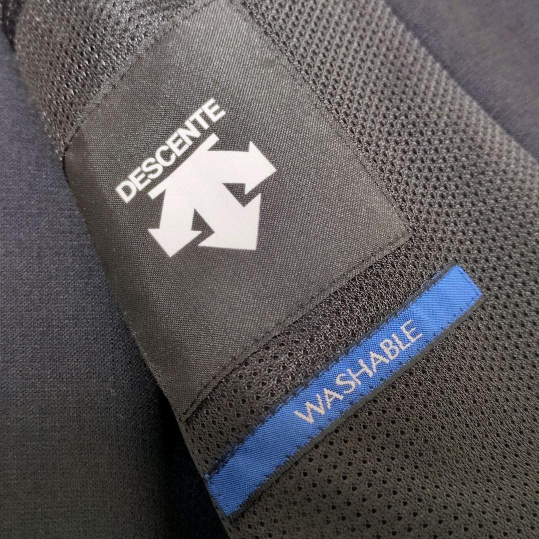 極美品♢DESCENTE スリーピース スーツ 洗濯可能 高機能繊維