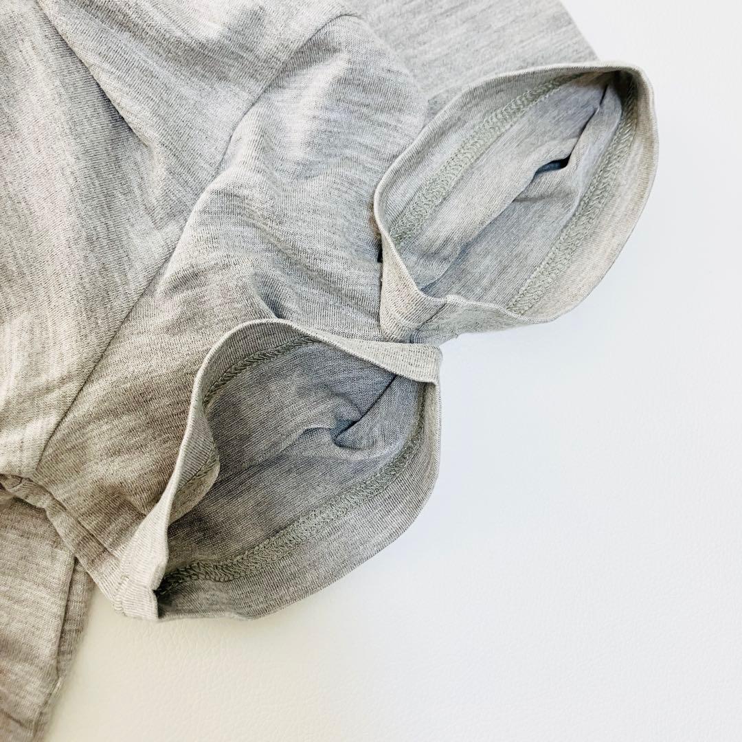 HERMES シルク　Tシャツ　マルジェラ期　34 グレー