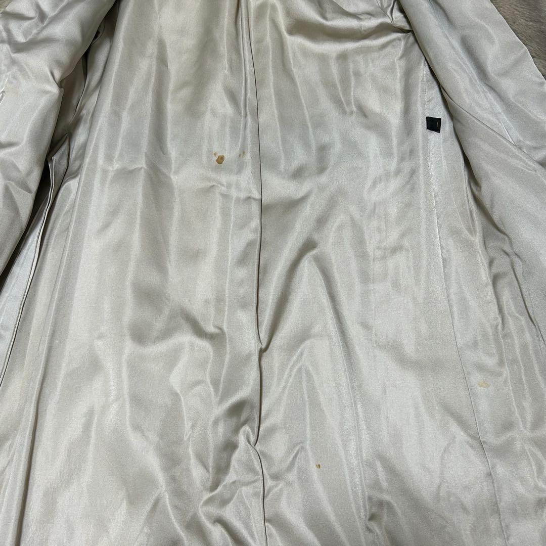 着丈110cm サファイアミンク ロングコート 毛皮 リアルファー サイズ11