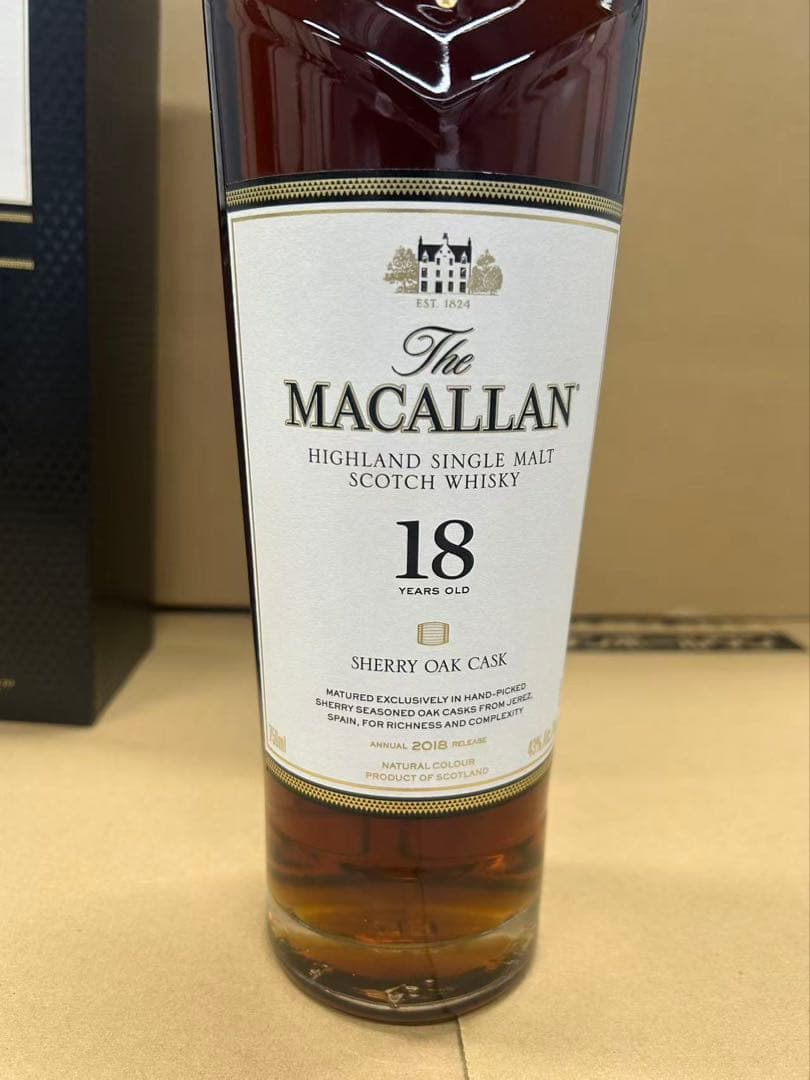 マッカラン 18年 シェリーオークカスク 700ml
