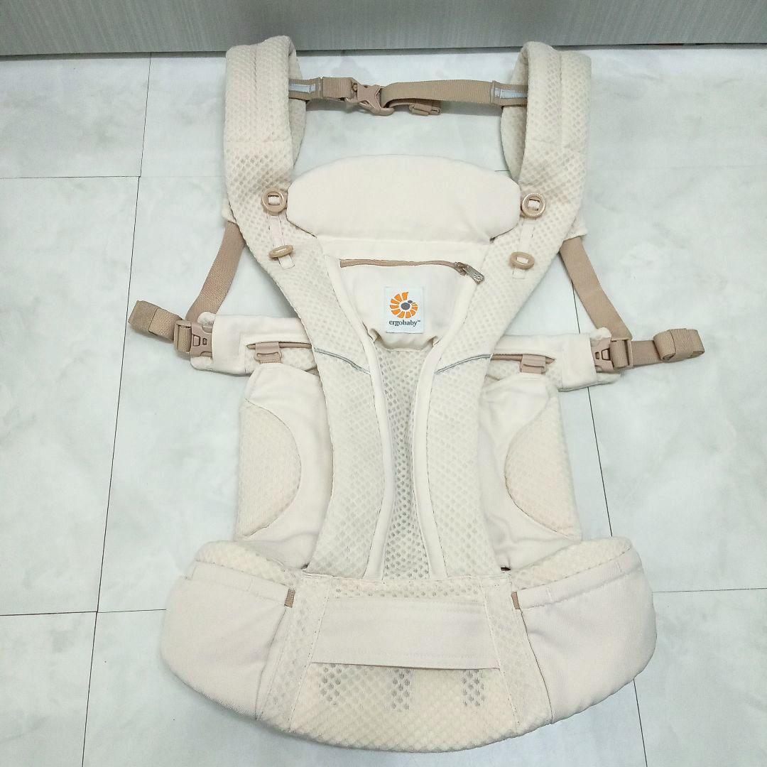 極美品♡【エルゴベビー】 オムニブリーズ ／ナチュラルベージュ