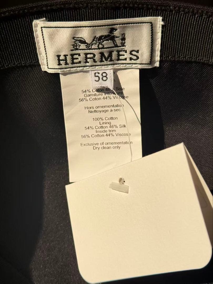 新品未使用 HERMES キャスケット 《マックス・Hアンクル》renee