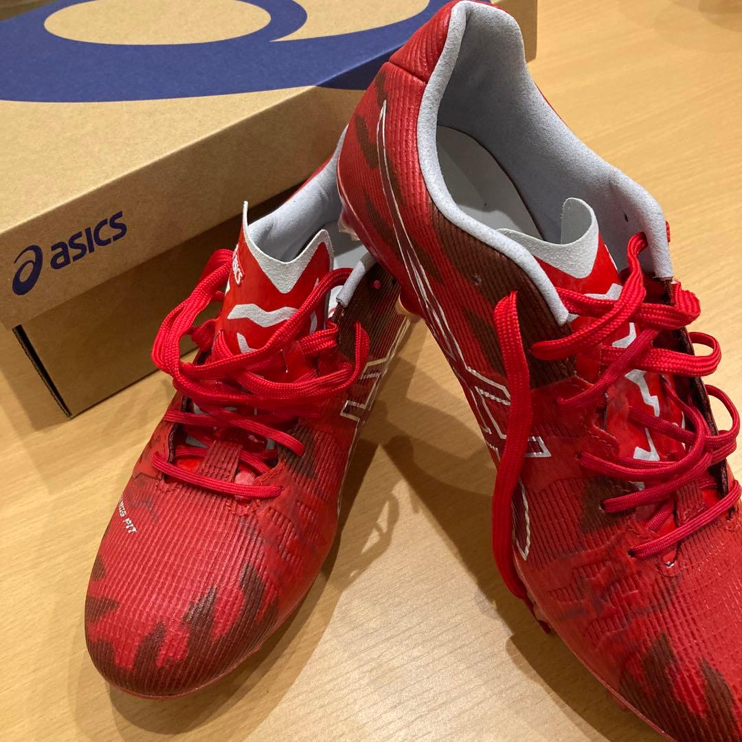 asics AERUS FIT サッカーシューズ レッド