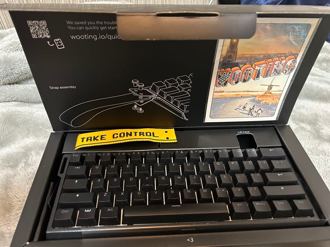 【美品】Wooting 60HE+ US配列 RGB 箱・付属品完備