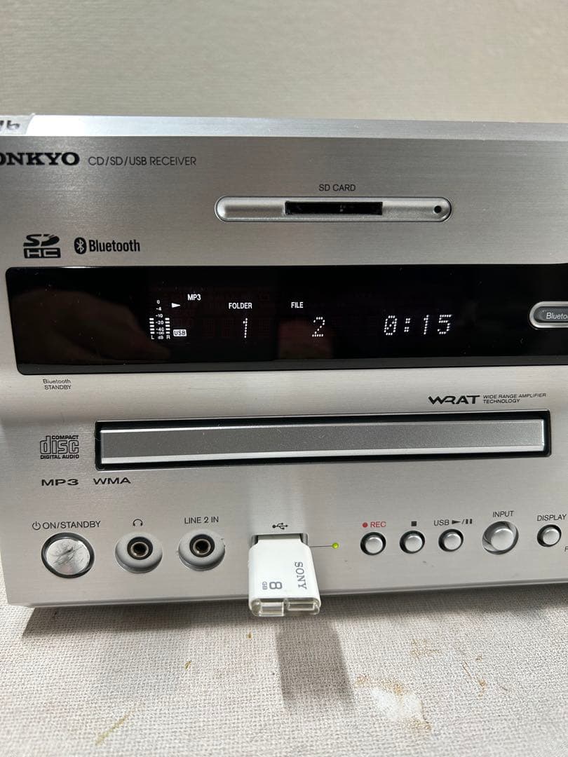 L16 整備ONKYO NFR-9TX ハイレゾ CD/SD/USBレシーバー