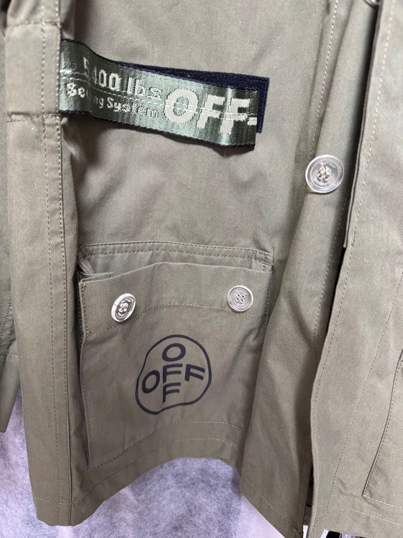 Off-White ミリタリージャケット
