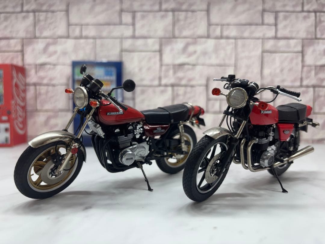 1/18 マルサン鉄馬　カワサキ　ZⅡ 750