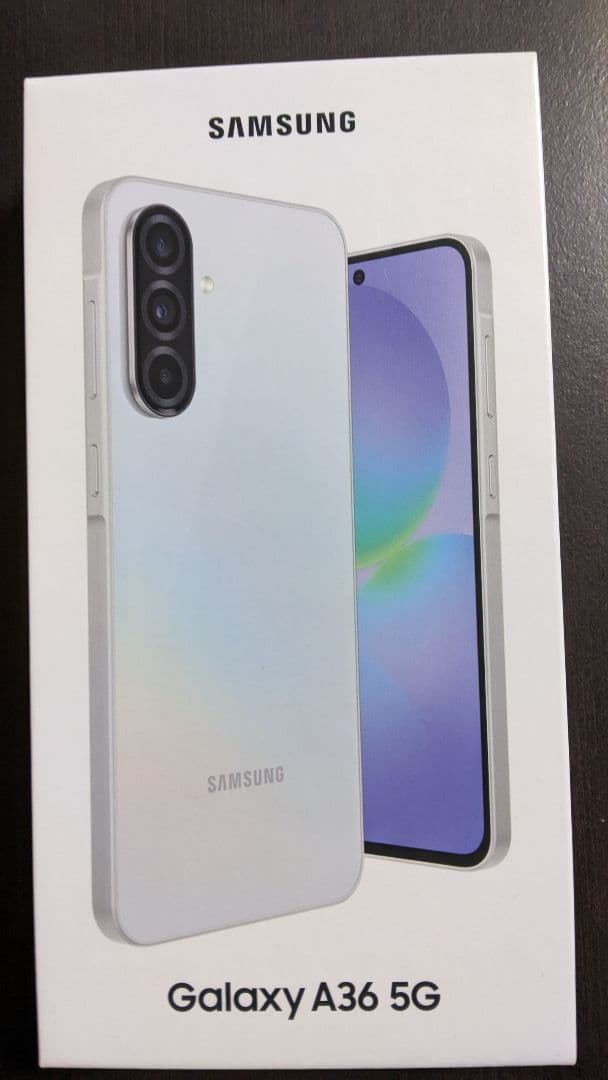 Samsung Galaxy A36 5G 本体 ホワイト