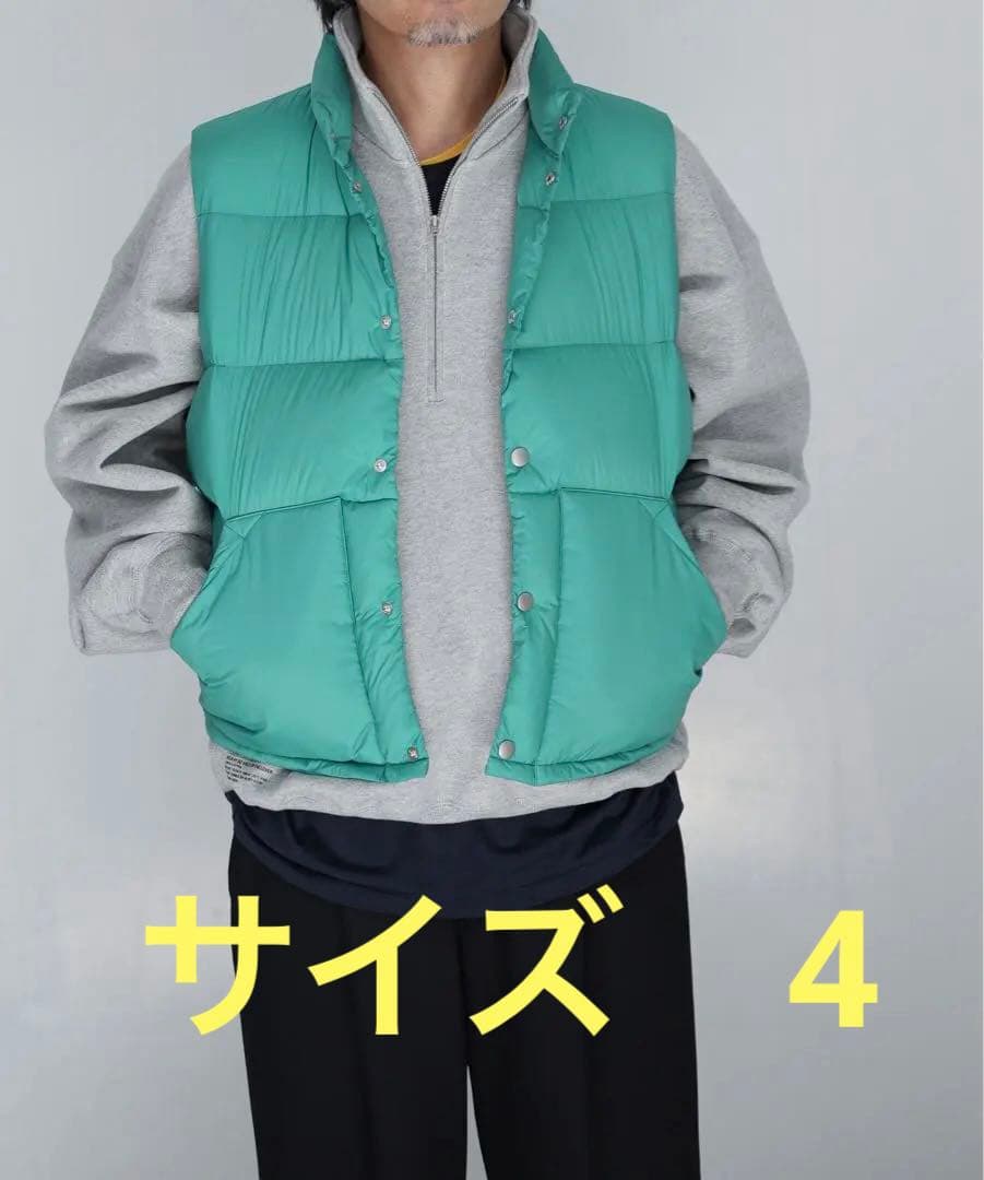 auralee 25awダウンベスト サイズ4 新品未使用品
