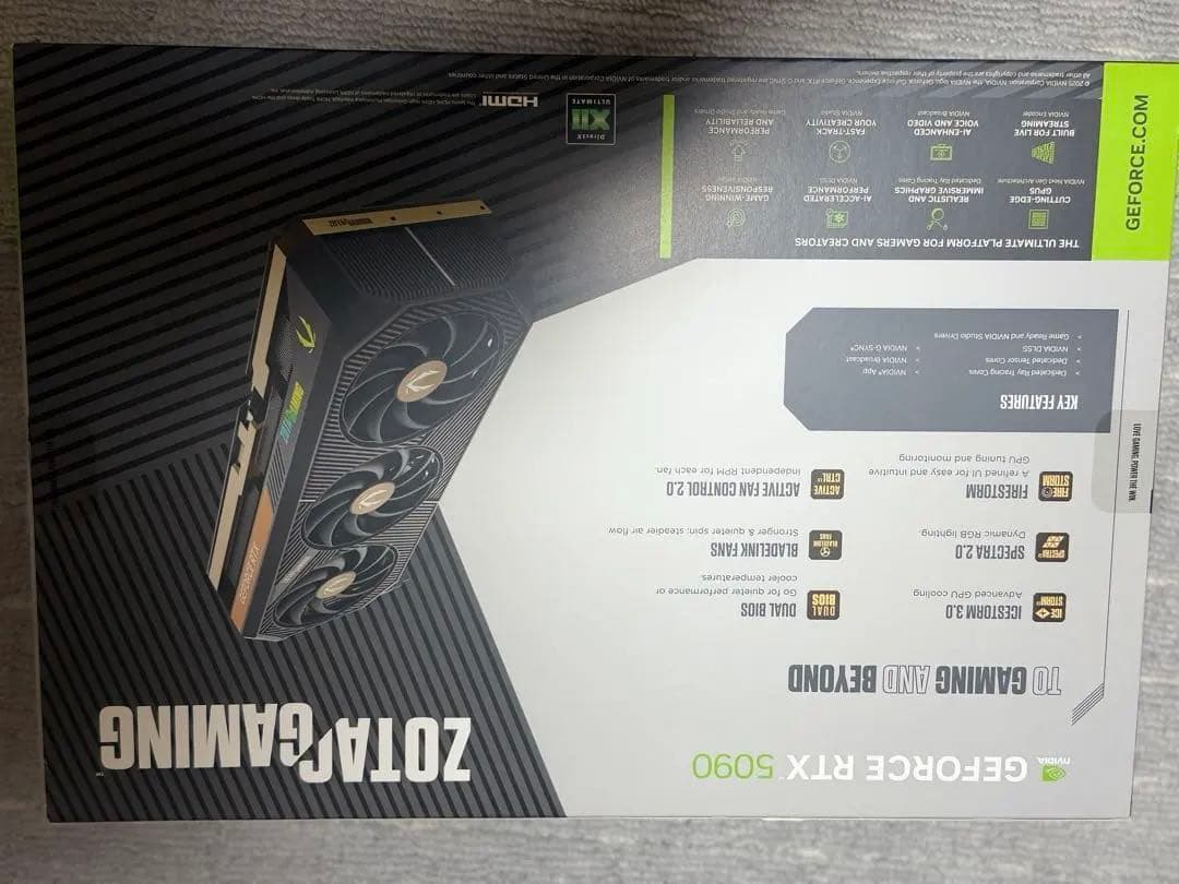 説明欄必見！ZOTAC GeForce RTX5090 32GB