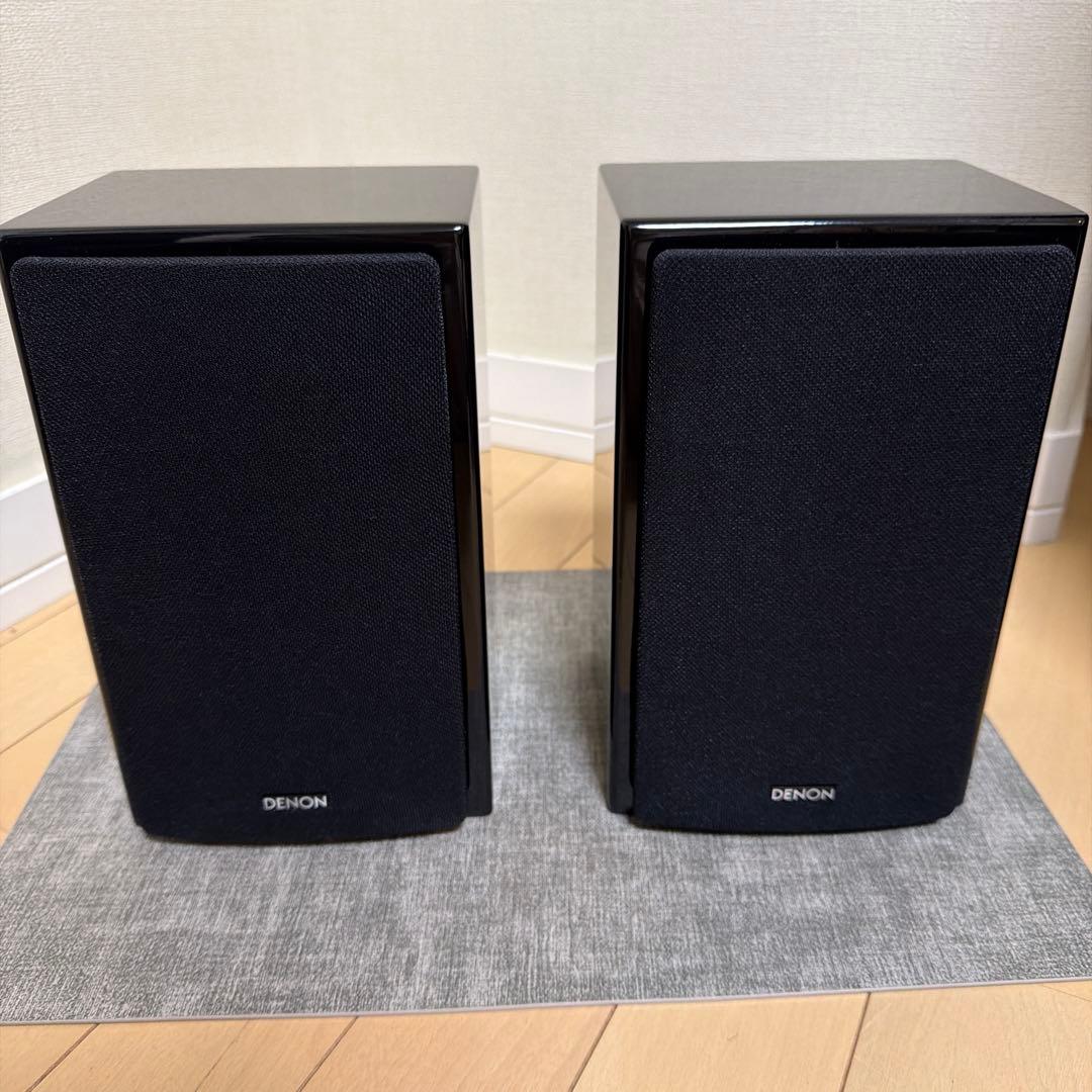 DENONブックシェルフ型スピーカーペアSC-A33SG-Kピアノブラック