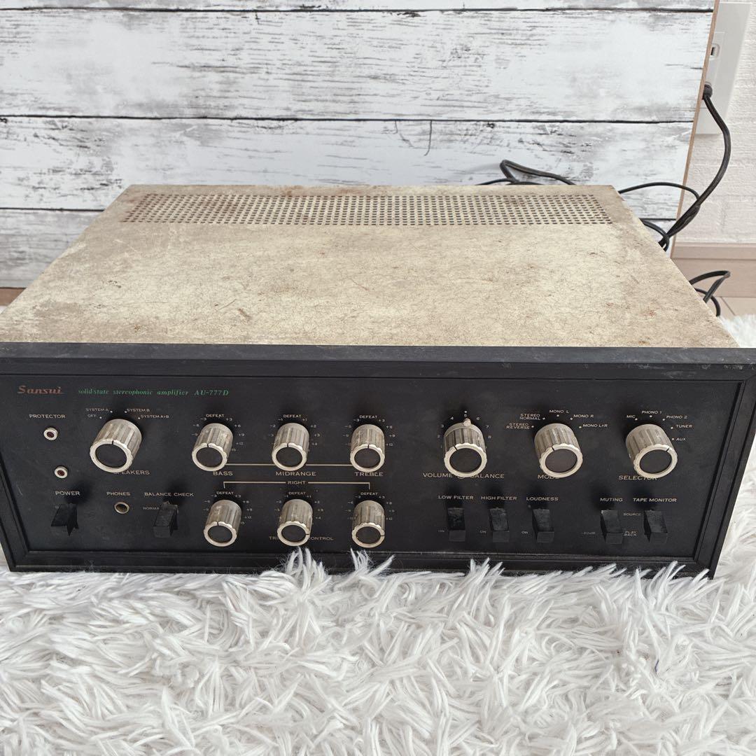 SANSUI サンスイAU-777D プリメインアンプ ジャンク