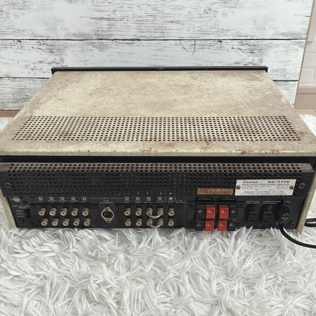 SANSUI サンスイAU-777D プリメインアンプ ジャンク