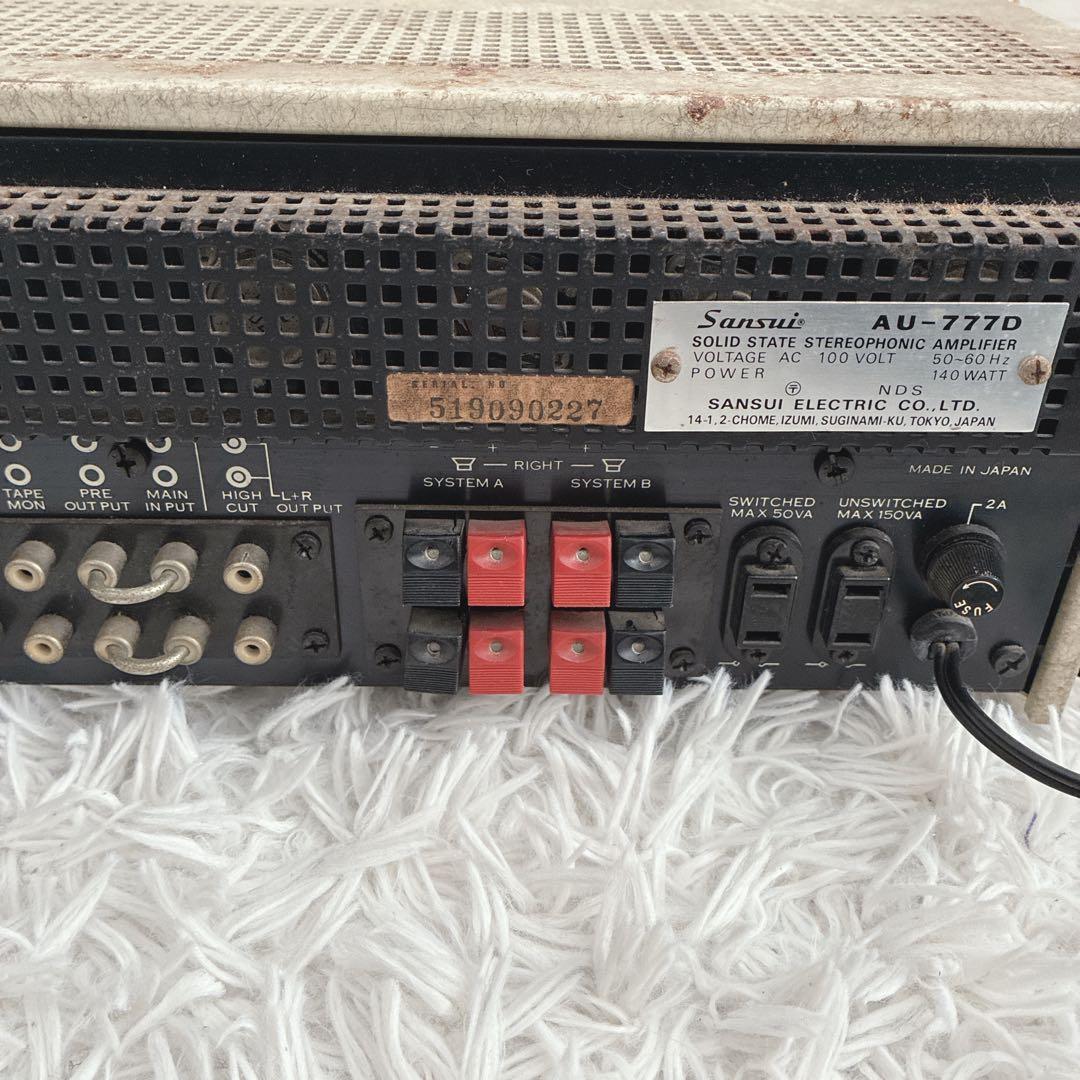 SANSUI サンスイAU-777D プリメインアンプ ジャンク
