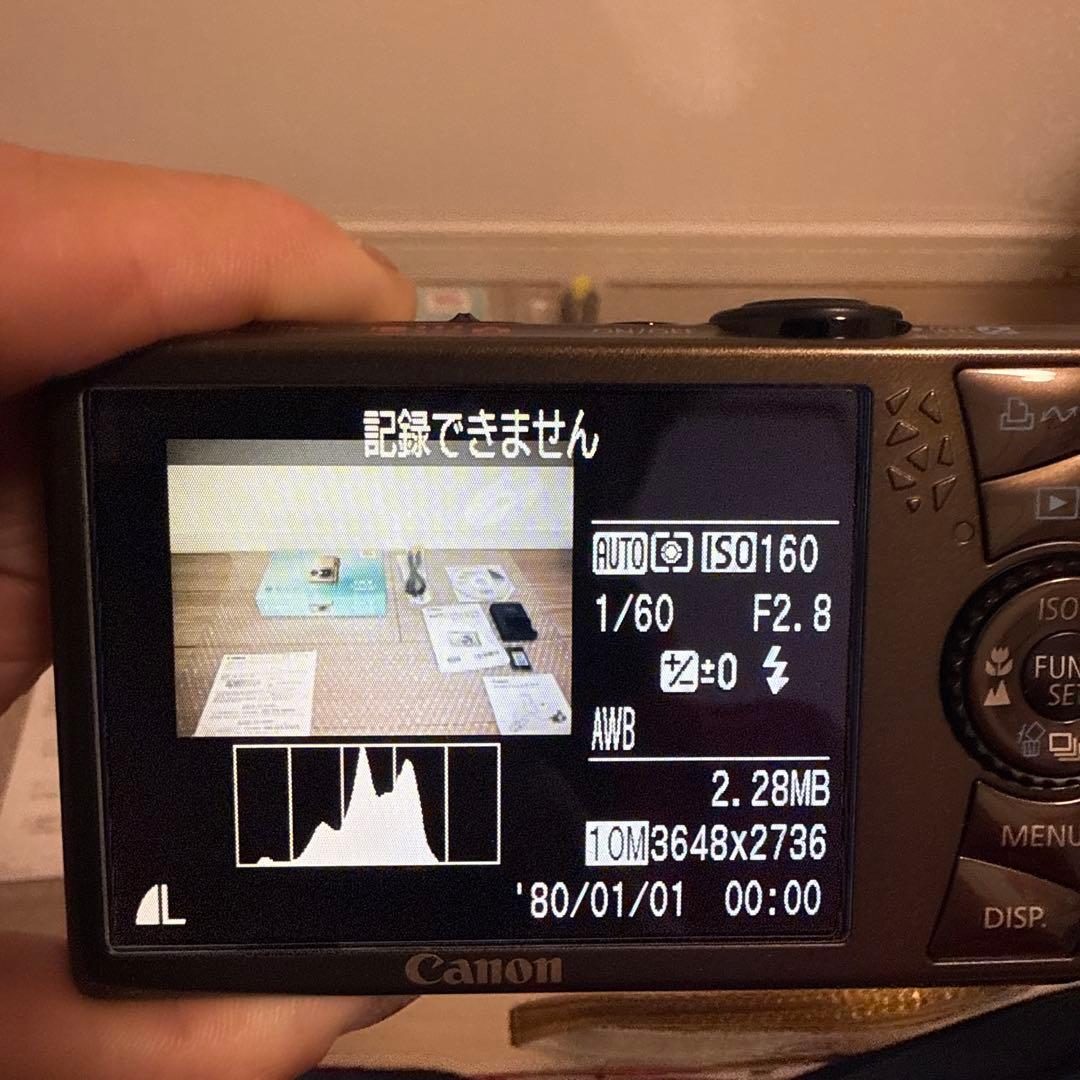 デジカメ　Canon IXY digital 920 IS