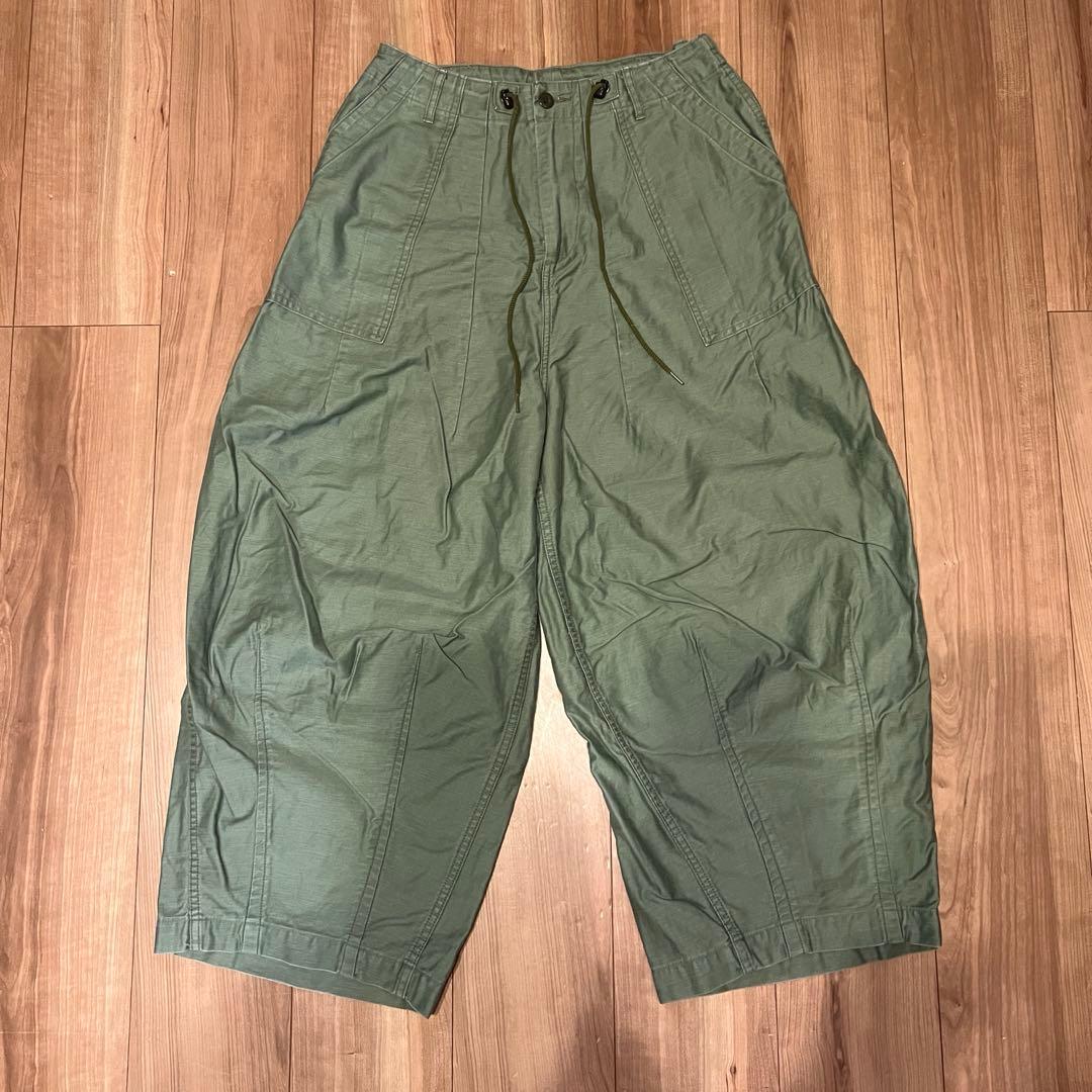 Needles ヒザデルパンツ サイズ1 カーキ 美品