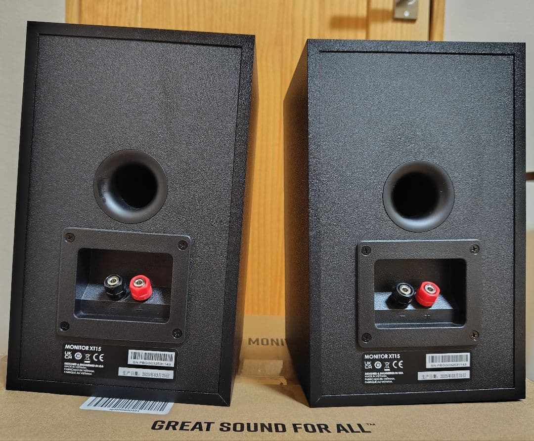 【美品】Polk Monitor XT15 スピーカー【2025年製造】