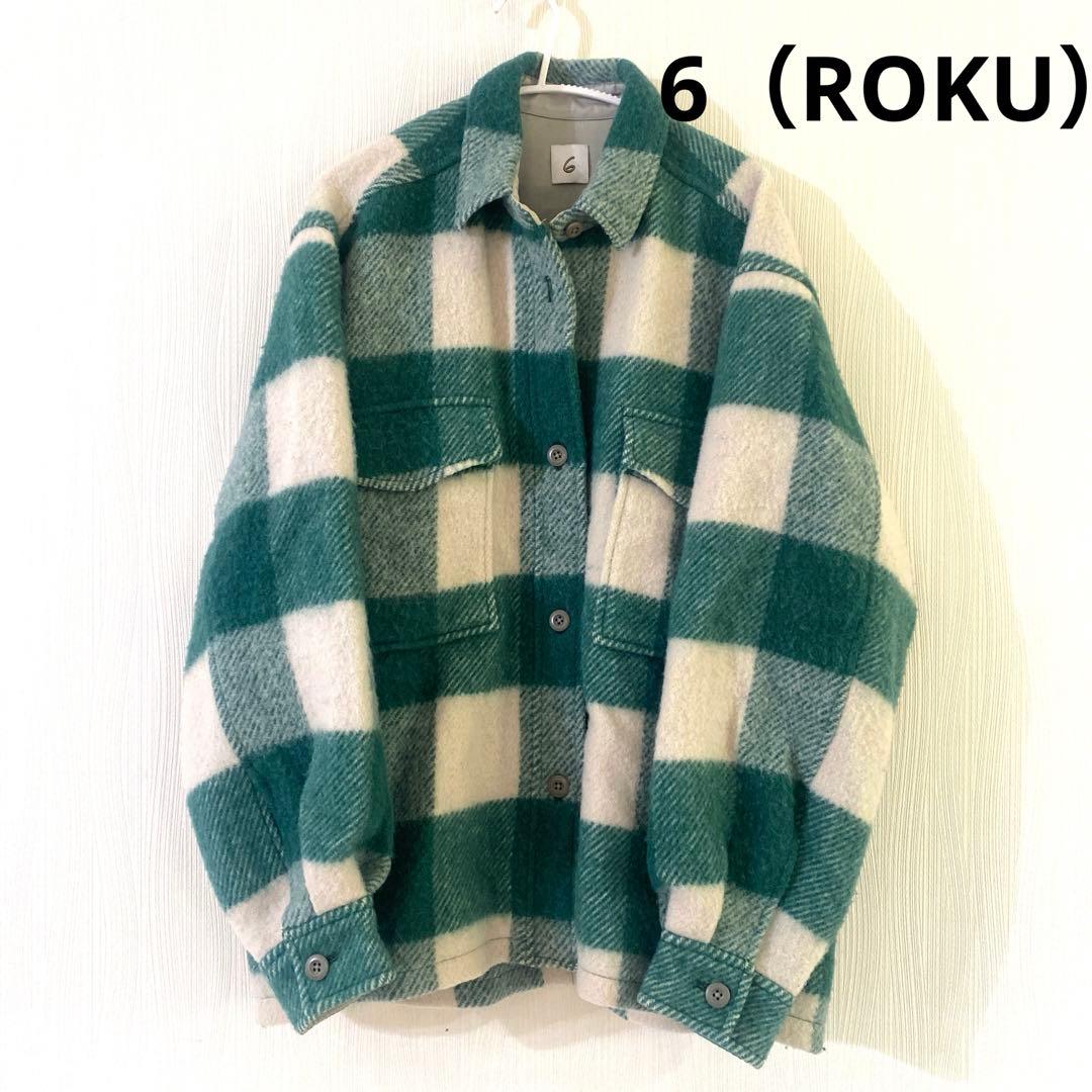 M*。様 6（ROKU） チェックCPOコート