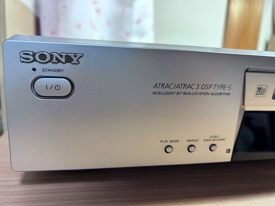 【整備済】SONY MDデッキ MDS-JE580