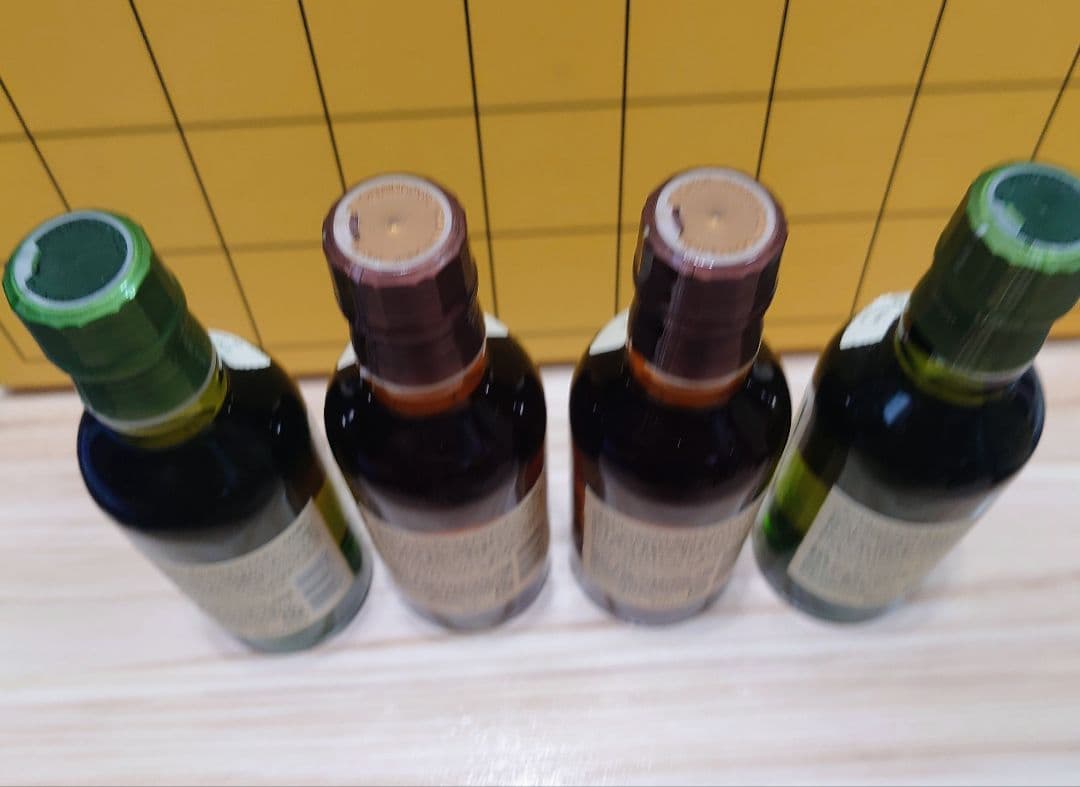 山崎 白州 ウィスキー ミニボトル 180ml 4本セット