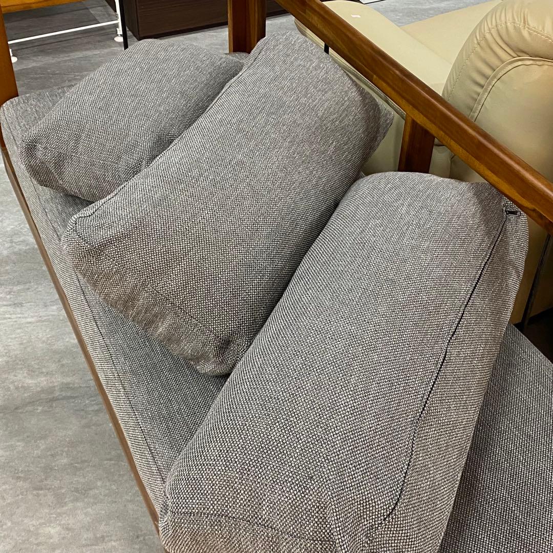 ◇unico ウニコ SWELLA スウェラ ベンチアーム L/R グレー