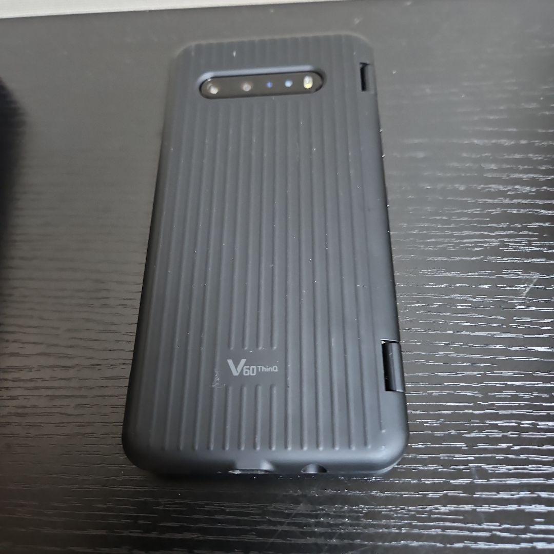 simフリー/L-51A LG Ｖ60 ThinQ 5G/128GB/ブラック