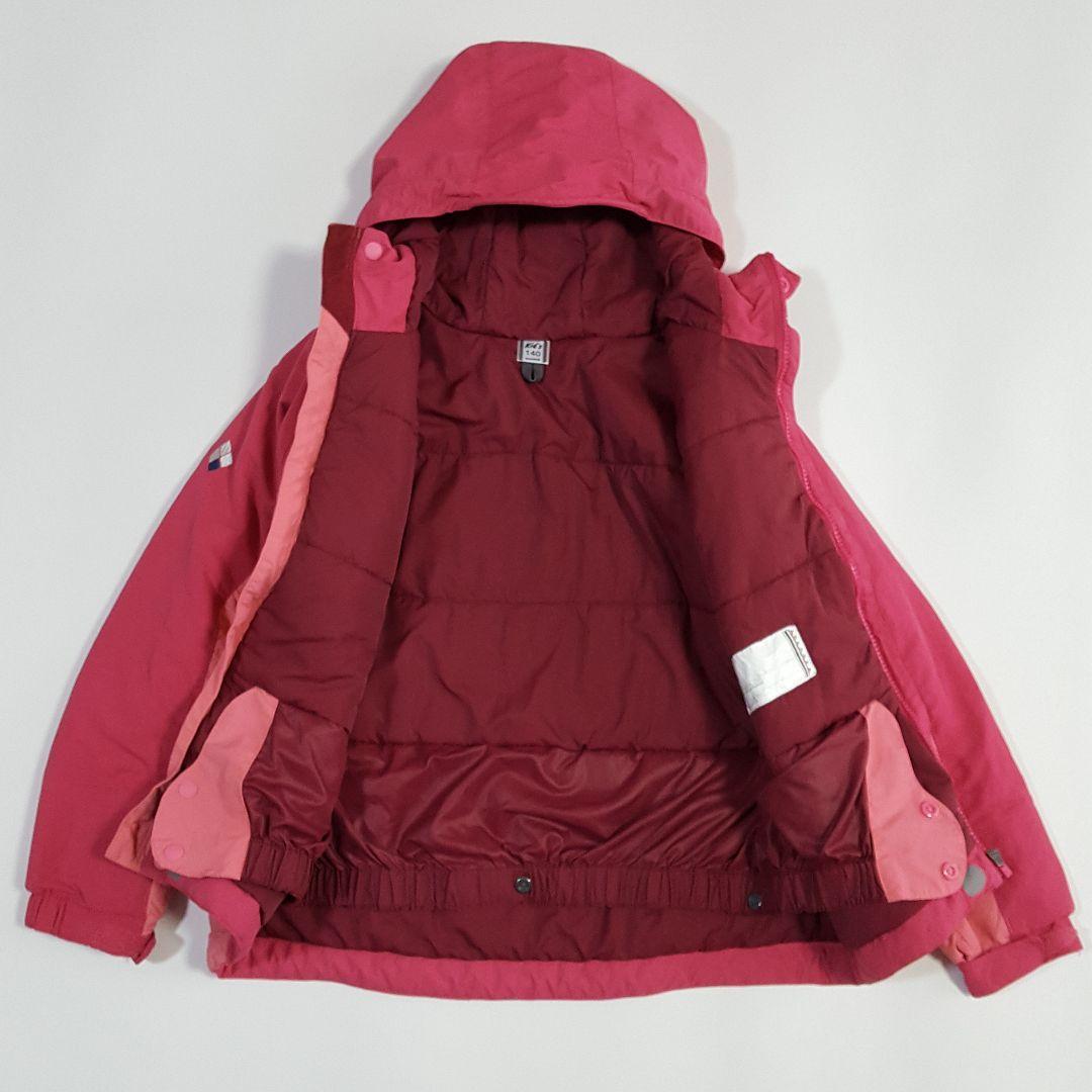 モンベル キッズ140 スノーウェア 上下セット パウダーライトJ アルパインP