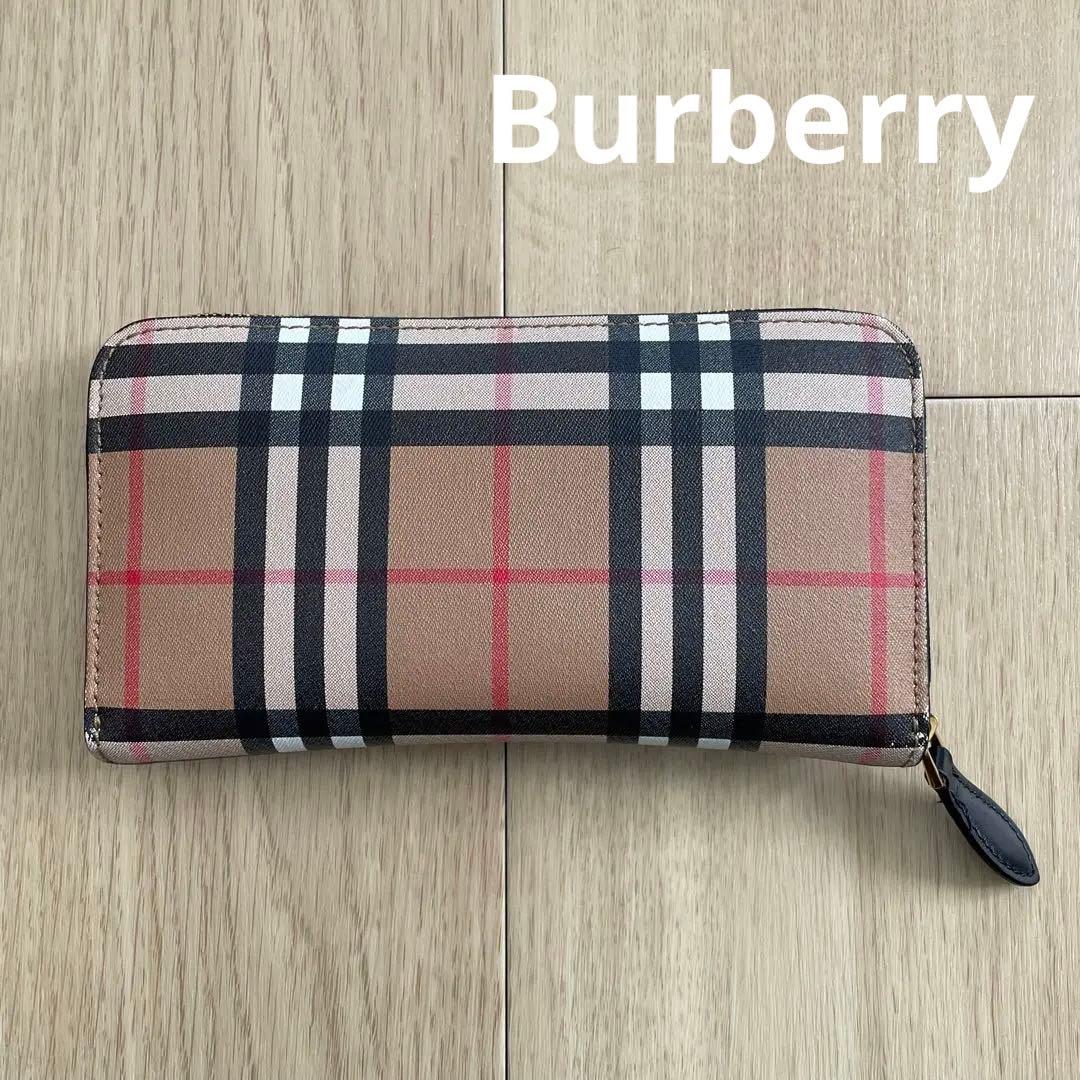 Burberry バーバリー 長財布 チェック