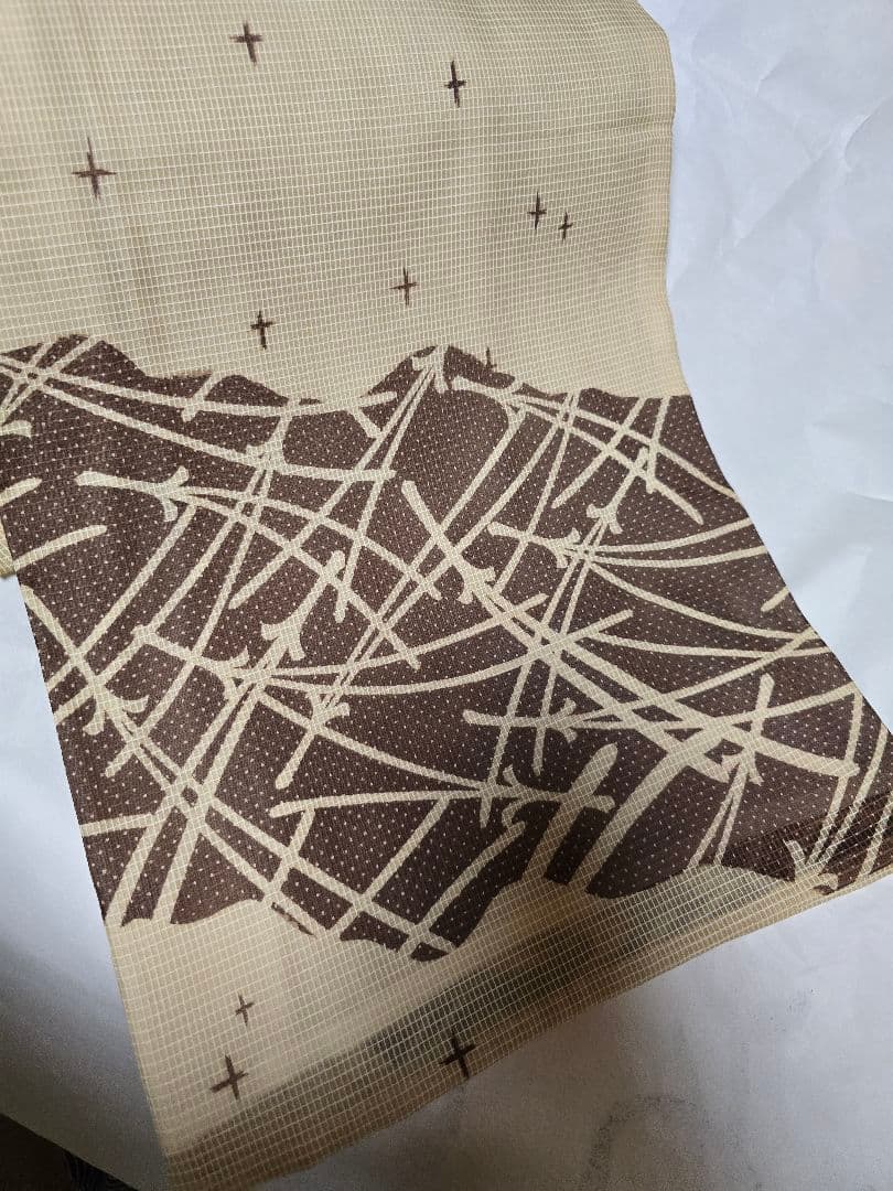 大幅値下げしました。日本橋竺仙 絹紅梅最高級浴衣 貴重な絵羽柄一点モノ