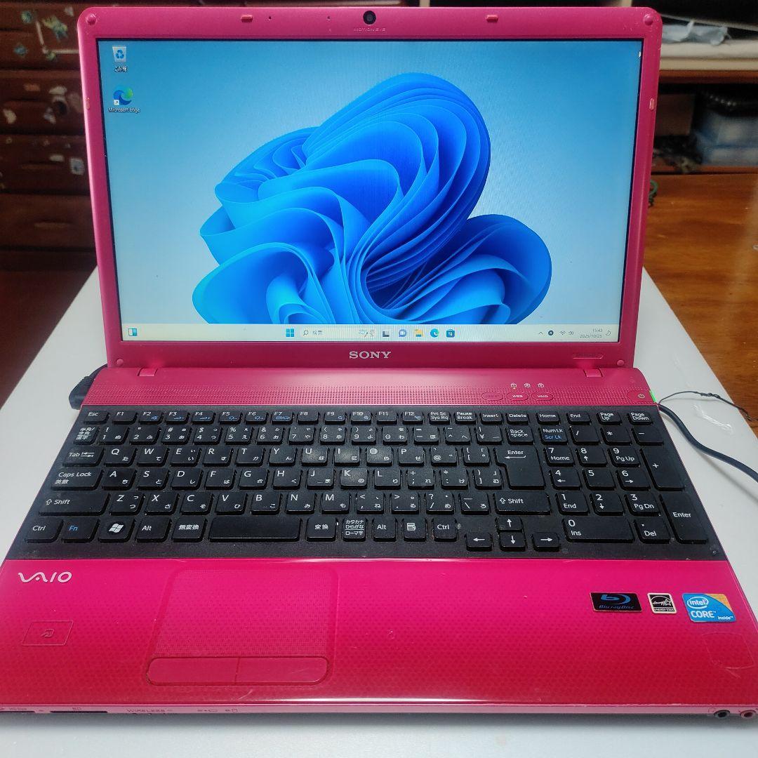 Sony VAIO ノートPC ピンク 8GB RAM