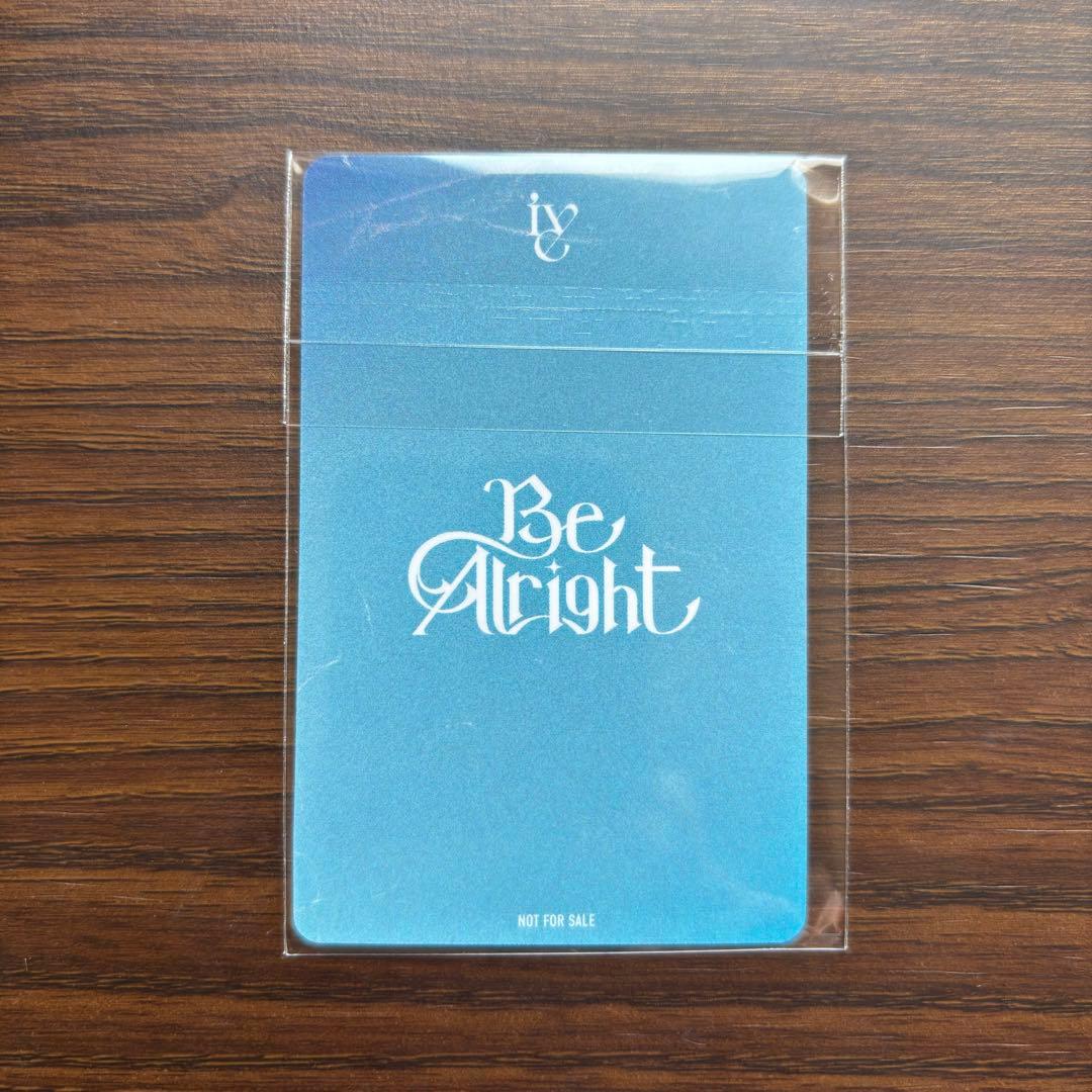 【新品】IVE Be Alright リズ ラキドロ トレカ ソニミュ 公式