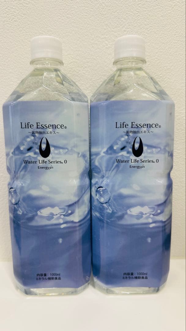 【新春特価・洗浄スポンジ付】1000mlライフエッセンス２本組　エコウォーター